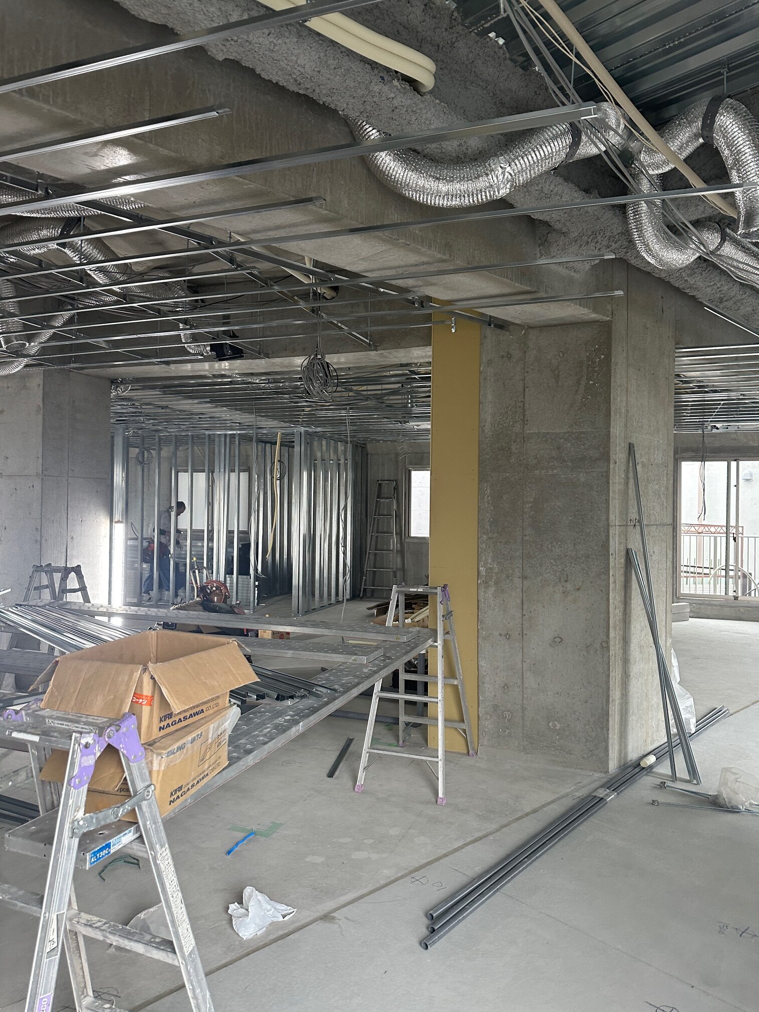 工事開始から一週間