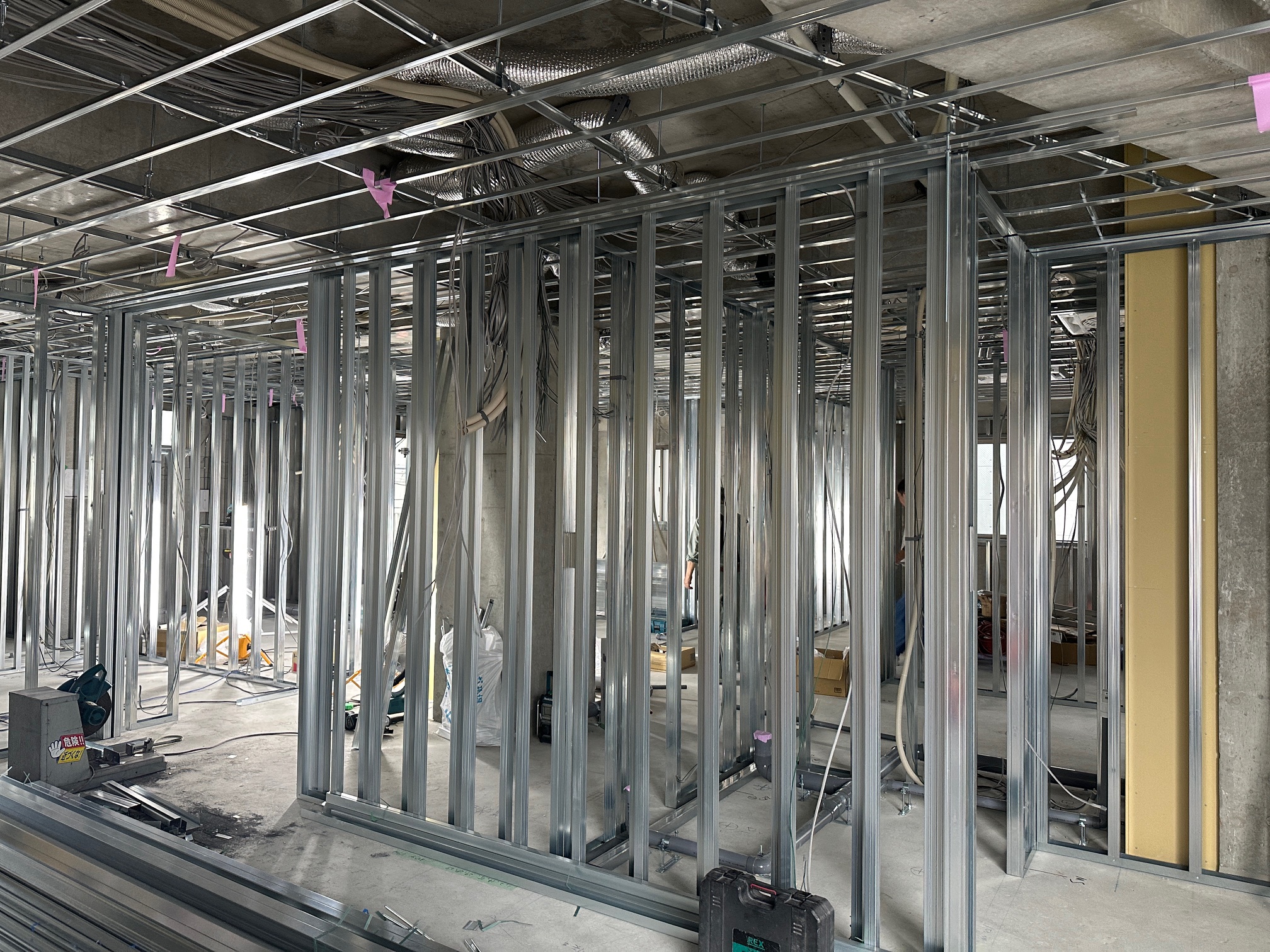 工事開始から二週間