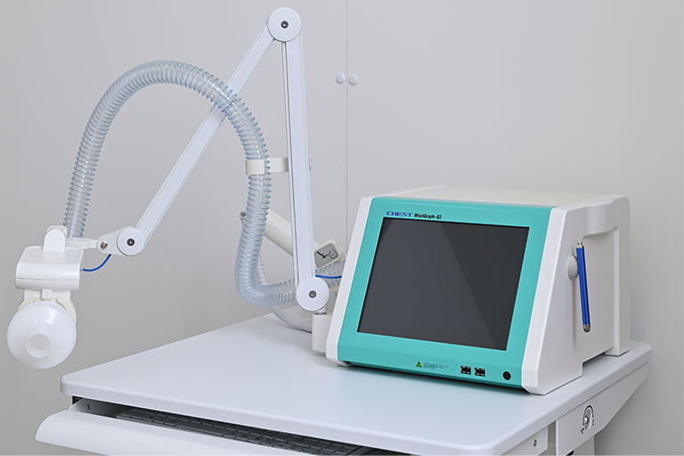 総合呼吸抵抗測定装置（モストグラフ）