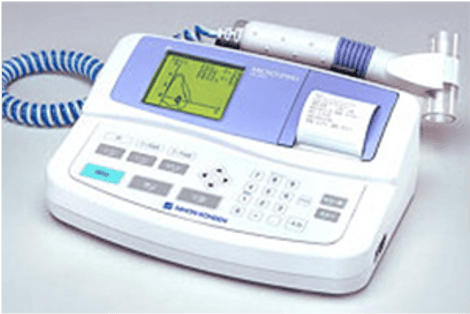 呼吸機能検査（スパイロメトリー）